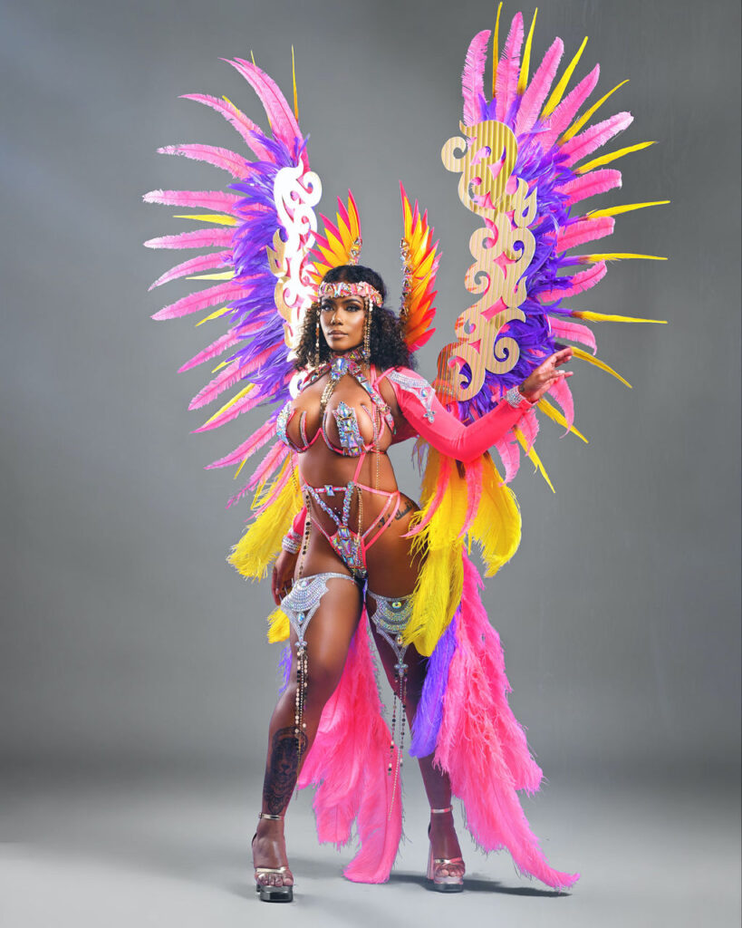 2023 premium costume for Toronto Carnival by Sunlime Mas Band.